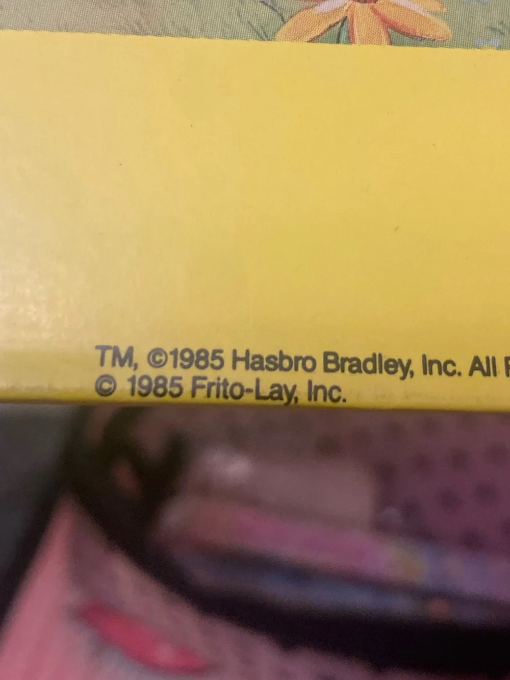 Hasbro vintage 1985